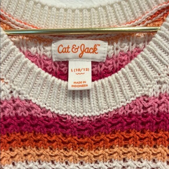 Cat and Jack Striped Knit Tank Top - Picture 2 of 5